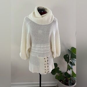 Cozy Cream Knit Sweater size medium